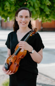 Violinisten Ylva Magnusson Nora kammarmusikfestival 2024